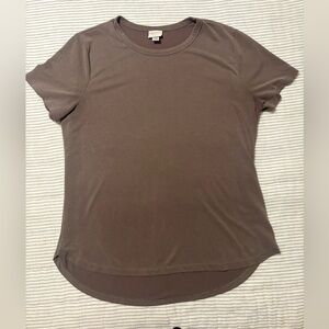 a new day Women's Short Sleeve Brown Tee